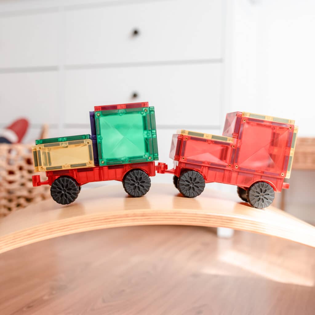 Connetix 24 daliu magnetinis konstruktorius - Motion pack Lavinamieji Zaislai cars