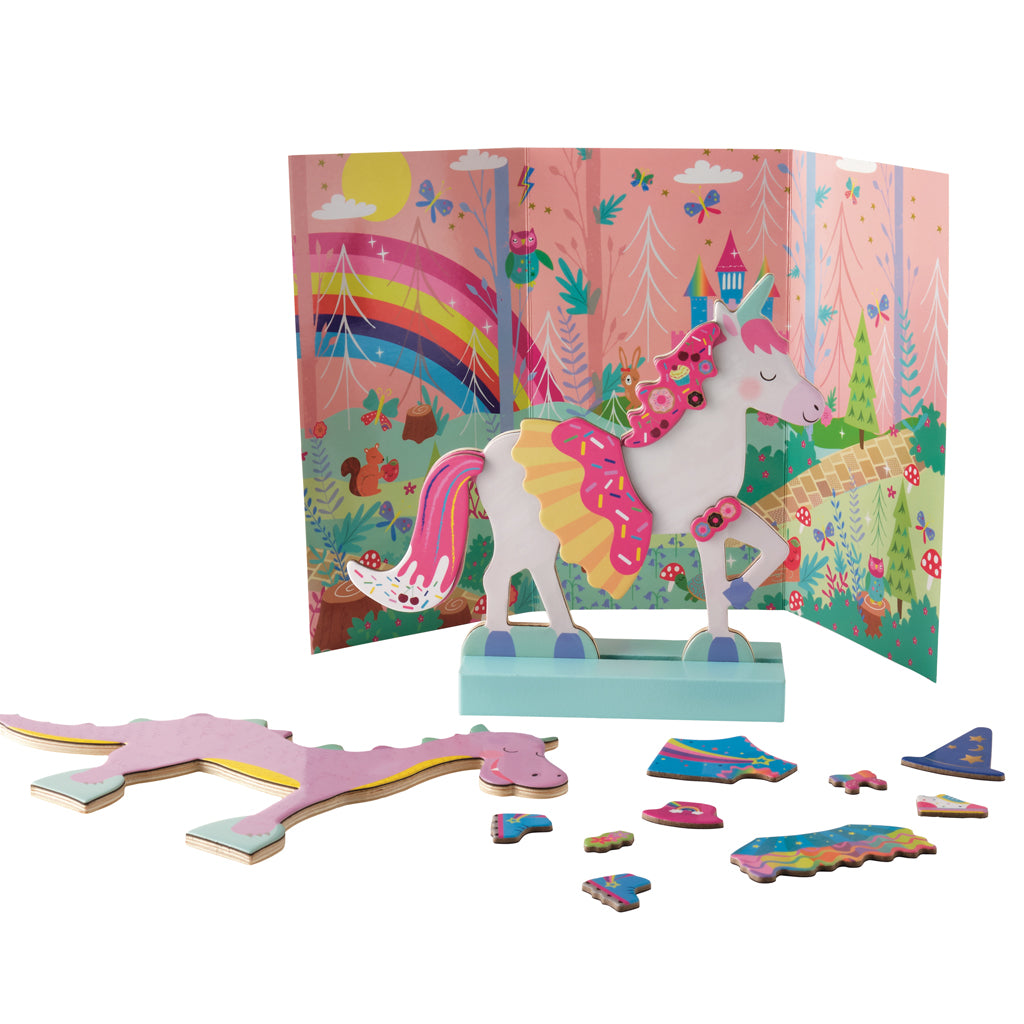 Floss&Rock Aprenk fantastinius gyvūnus Magnetinis zaidimas edukaciniai zaislai lavinamieji zaislai sample figure