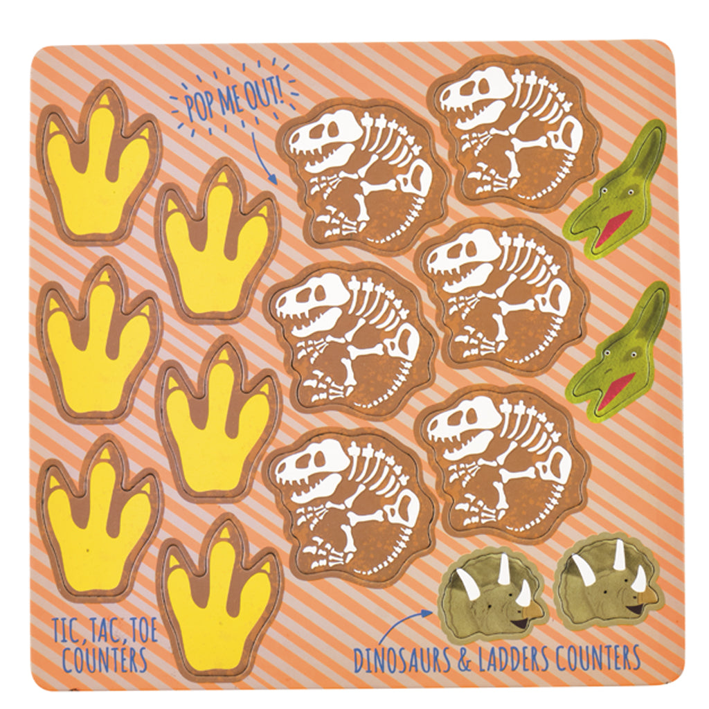 Floss&Rock Dinozaurai Magnetinis zaidimas 4 in 1 edukaciniai zaislai lavinamieji zaislai figures