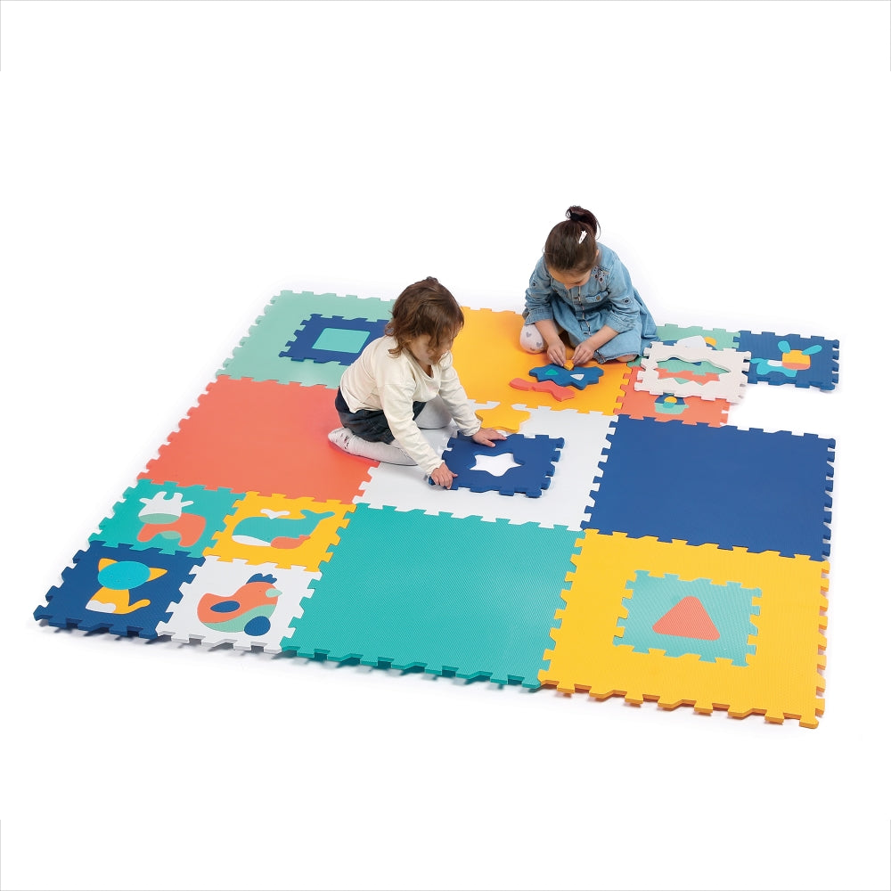 LUDI Didelis lavinamasis kilimelis 3D delione kids playing