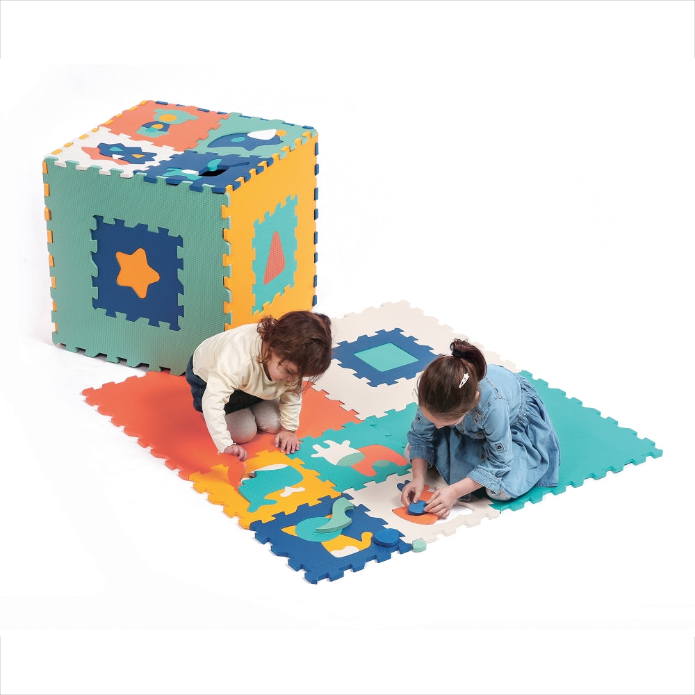 LUDI Didelis lavinamasis kilimelis 3D delione kids playing lavinamieji zaislai