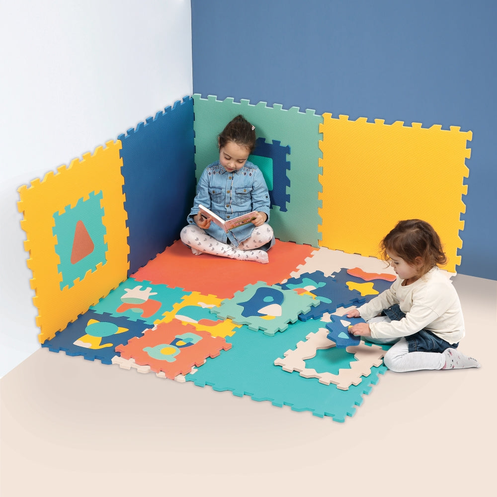 LUDI Didelis lavinamasis kilimelis 3D delione lavinamieji zaislai kids playing
