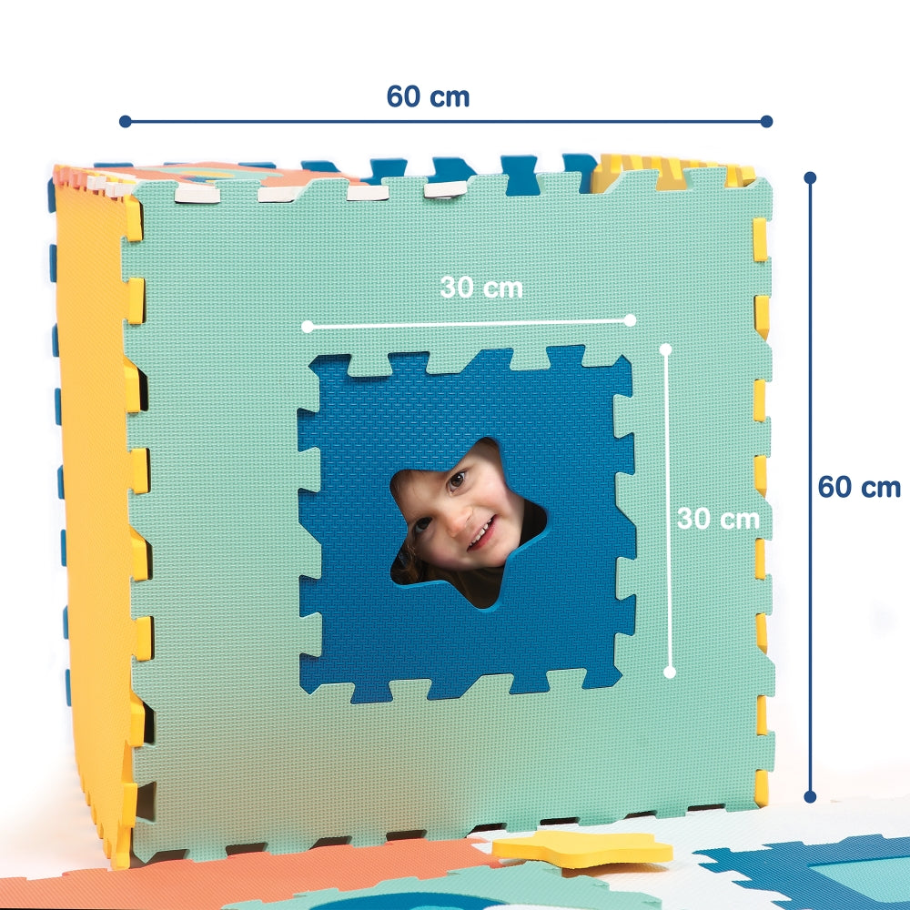 LUDI Didelis lavinamasis kilimelis 3D delione meassurement