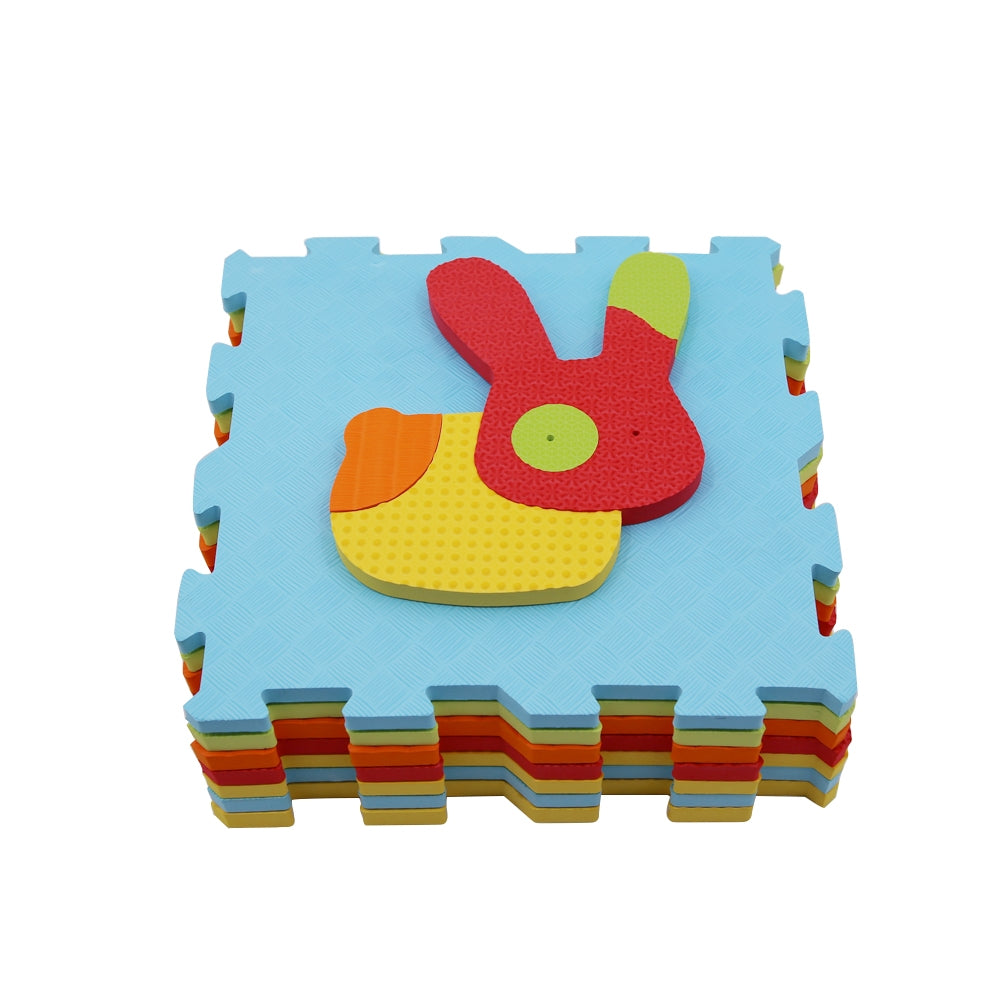 LUDI Gyvunai lavinamasis kilimelis 3D delione stacked