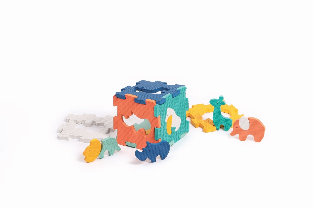 LUDI Mazieji gyvunai lavinamasis kilimelis 3D delione full set lavinamieji kilimeliai