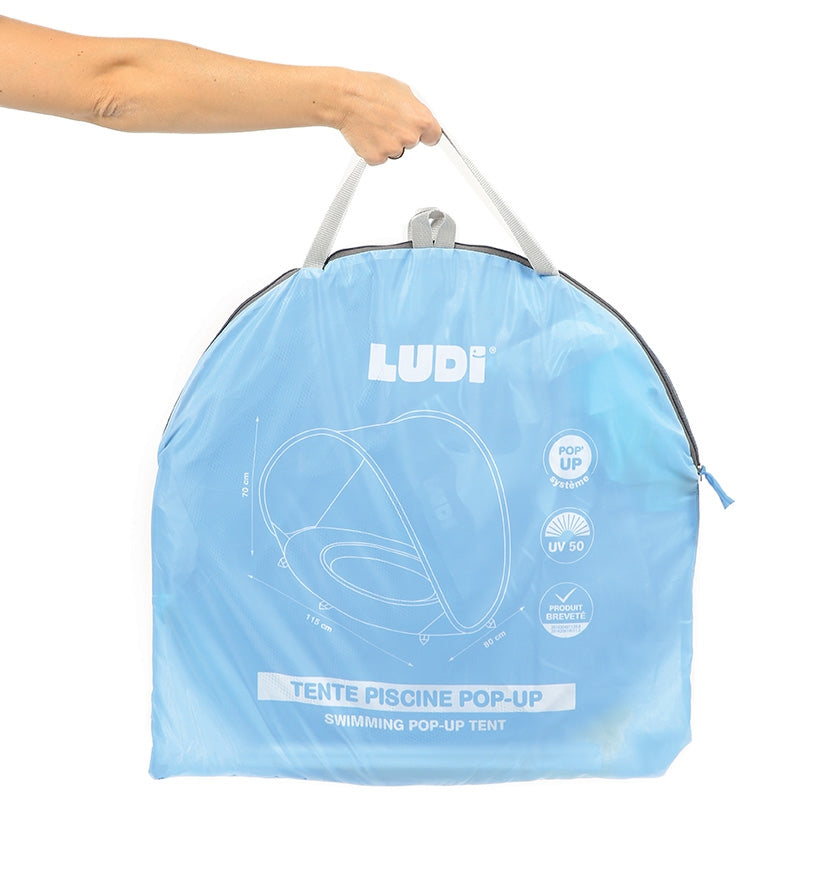 LUDI Melyna palapine uzuoveja baseinas kudikiui 10 men.+ packed in bag