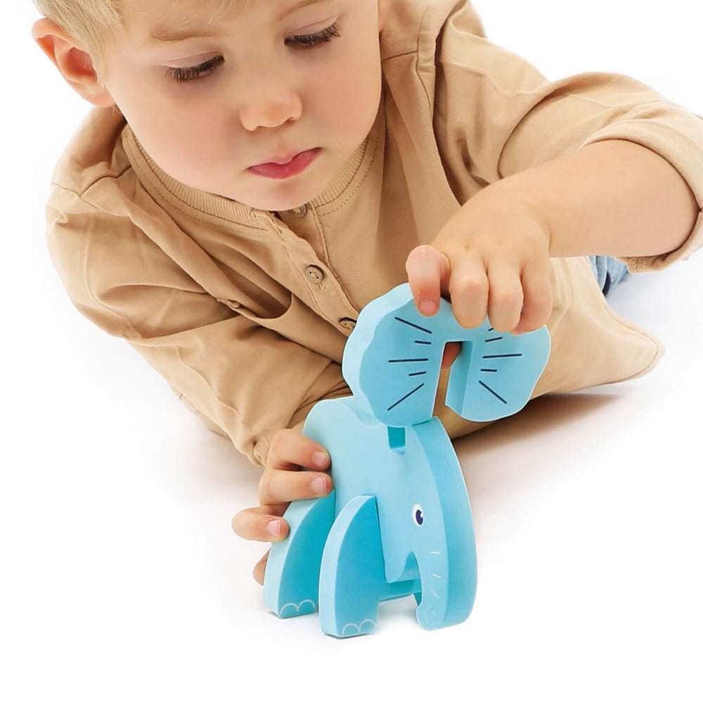 LUDI Safari 3D delione kidplaying deliones maziems vaikams closeup