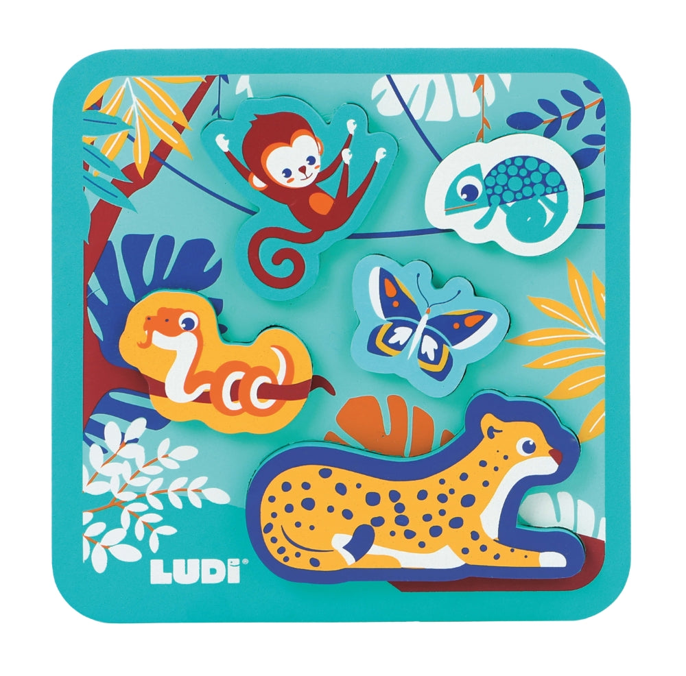 LUDI Safari delione pagal formas – lavinamoji delione maziesiems delioens maziems vaikams