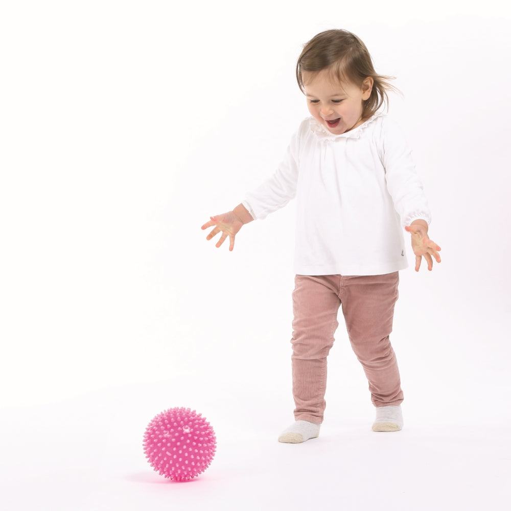 LUDI Sensorinis kamuolys mankstai ir masazui 16 cm kid playing sensoriniai kamuoliai masazui