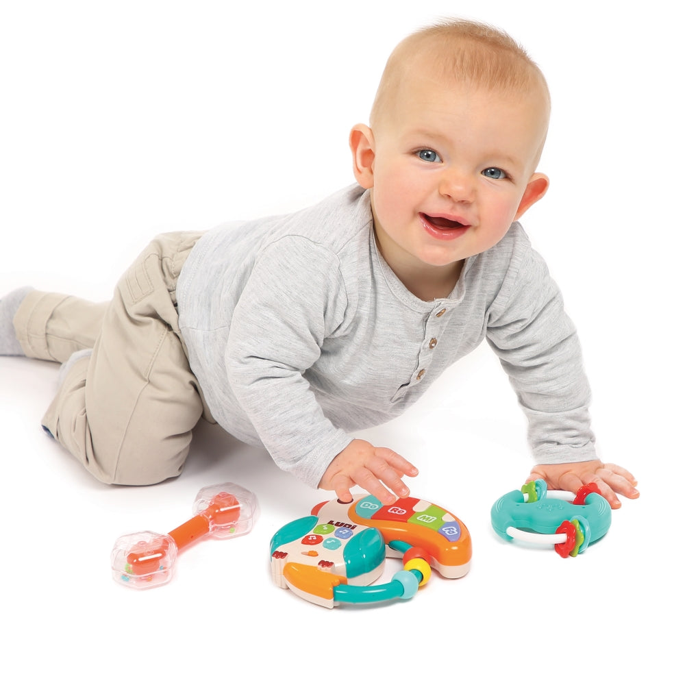 LUDI Tukanas muzikinis zaislas interaktyvus zaislas kid playing interaktyvus zaislai sensoriniai zaislai
