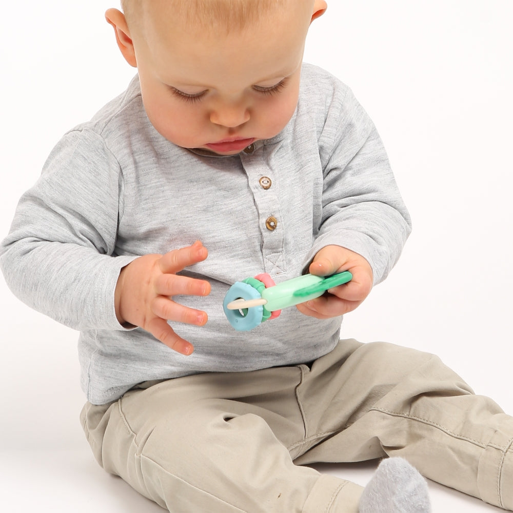 LUDI barskuciai kudikiui 3 vnt rinkinys kid playing sensoriniai zaislai lavinamieji zaislai kudikiams