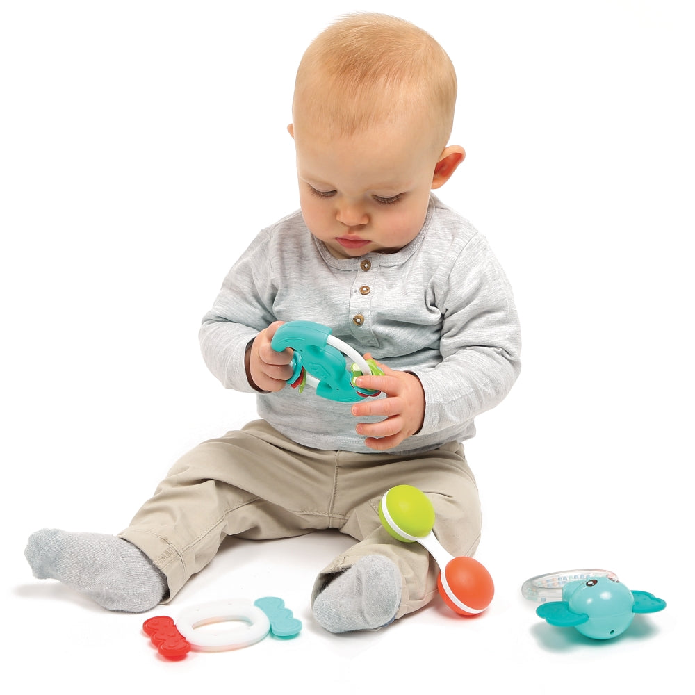 LUDI barskuciai kudikiui 4 vnt rinkinys kid playing sensoriniai zaislai