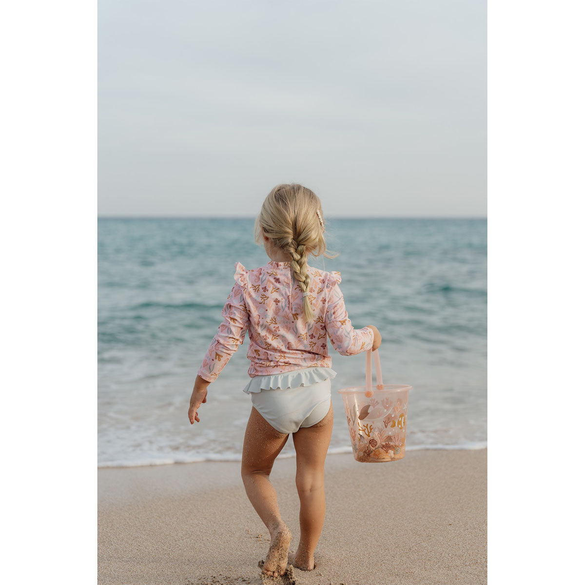 Little Dutch kibirelis Ocean Dreams Pink lauko zaislai vaikams kid playing sand water