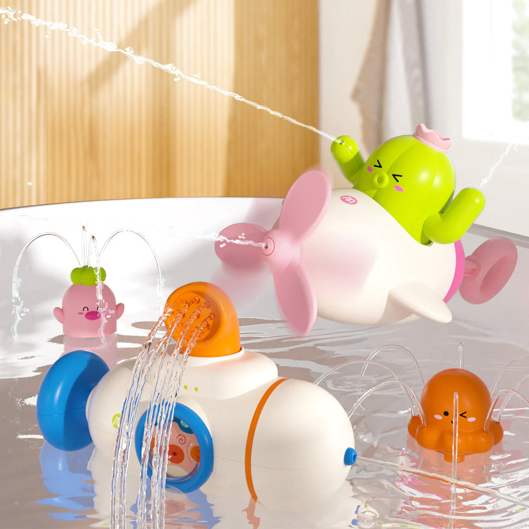 Mideer Povandeninis laivas vandens sautuvas interaktyvus zaislai playing bath