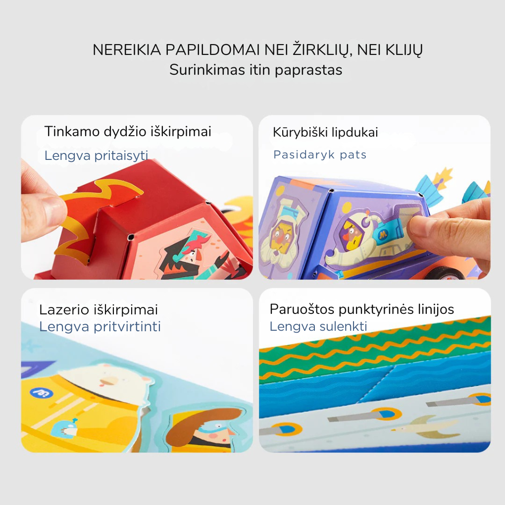 Mideer vejo maluneliai origami lankstymas lavinamieji zaislai