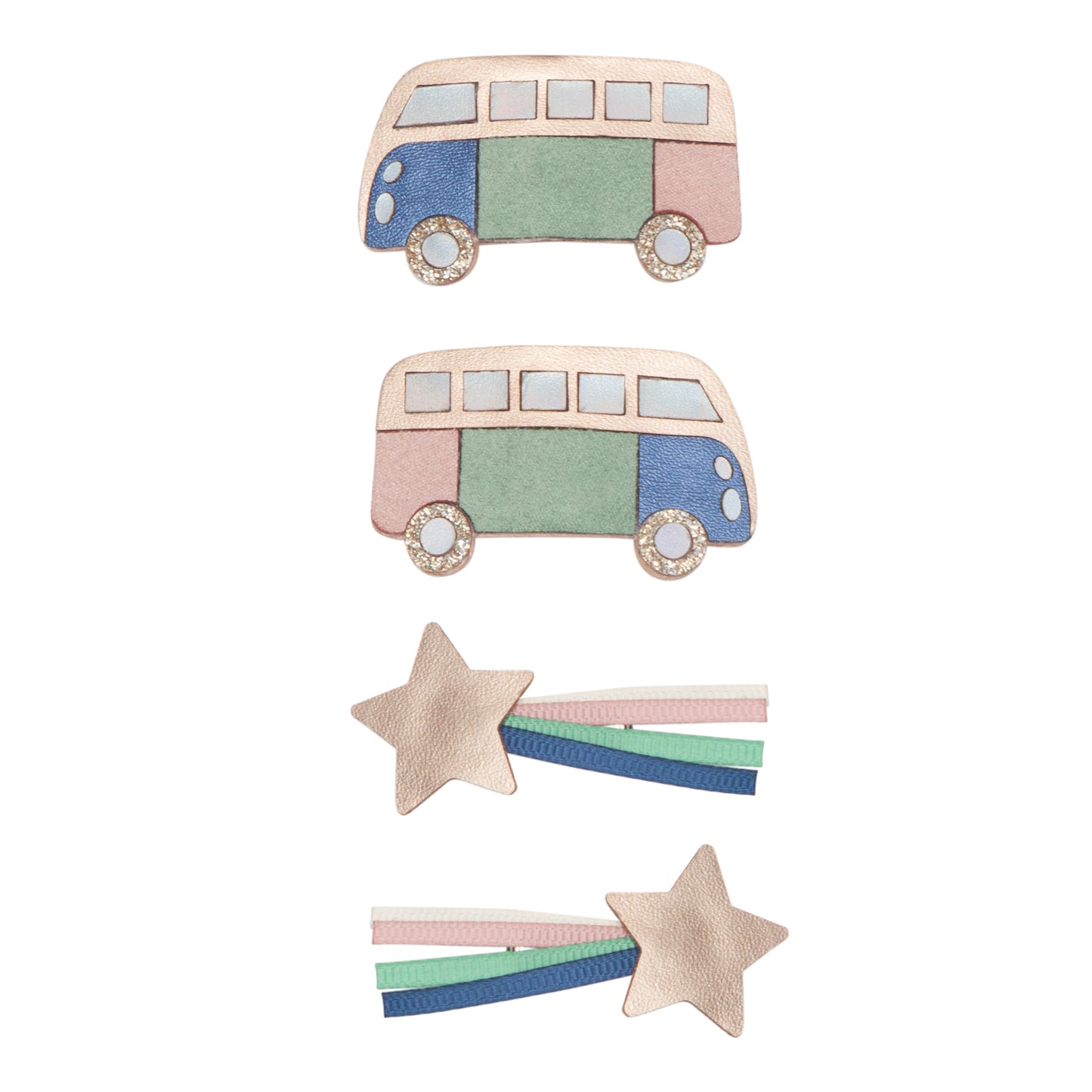 Mimi & Lula plauku segtukai mergaitems Campervan plauku aksesuarai mergaitems