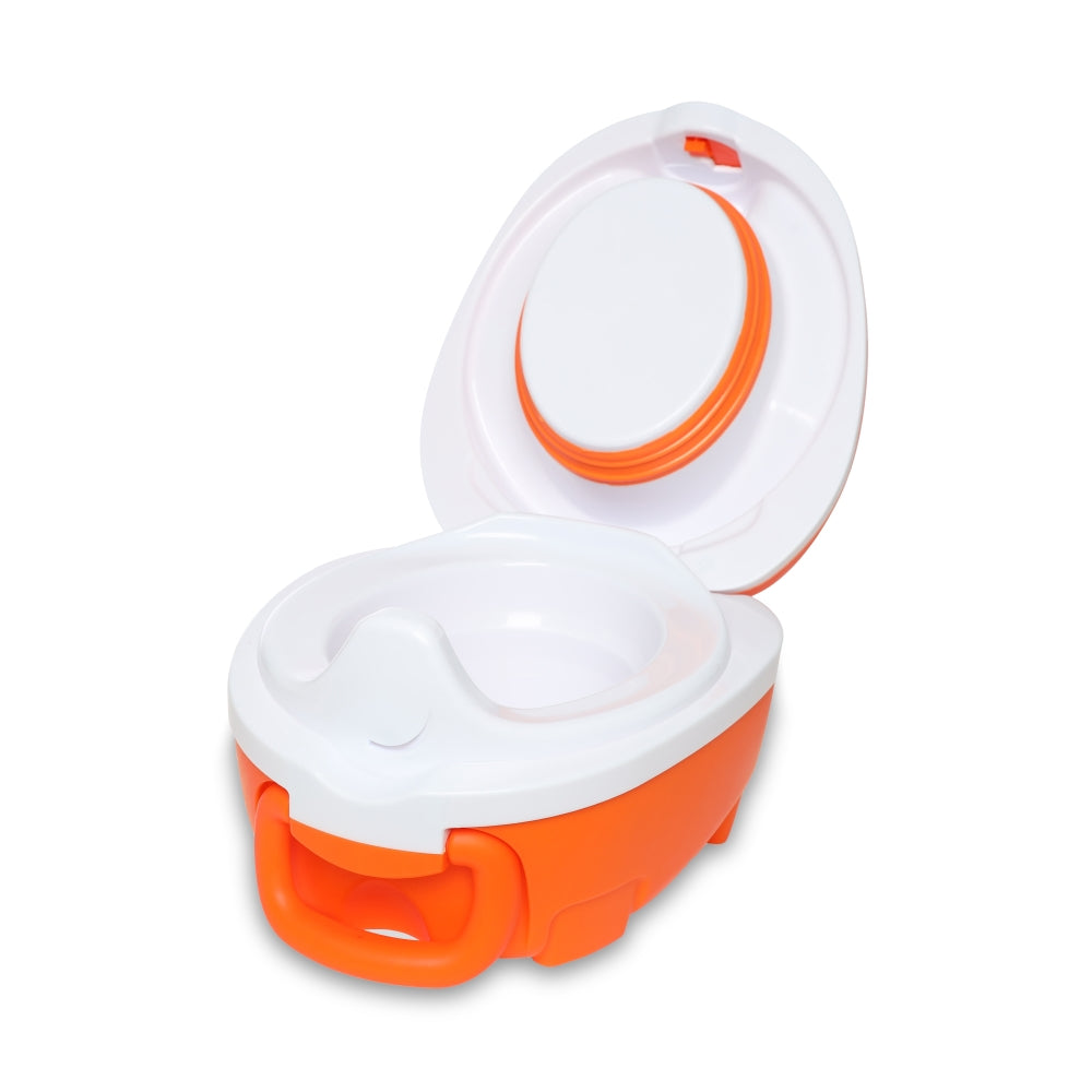 My Carry Potty Lape kelioninis naktipuodis nesiojamas naktipuodis vaikams opened