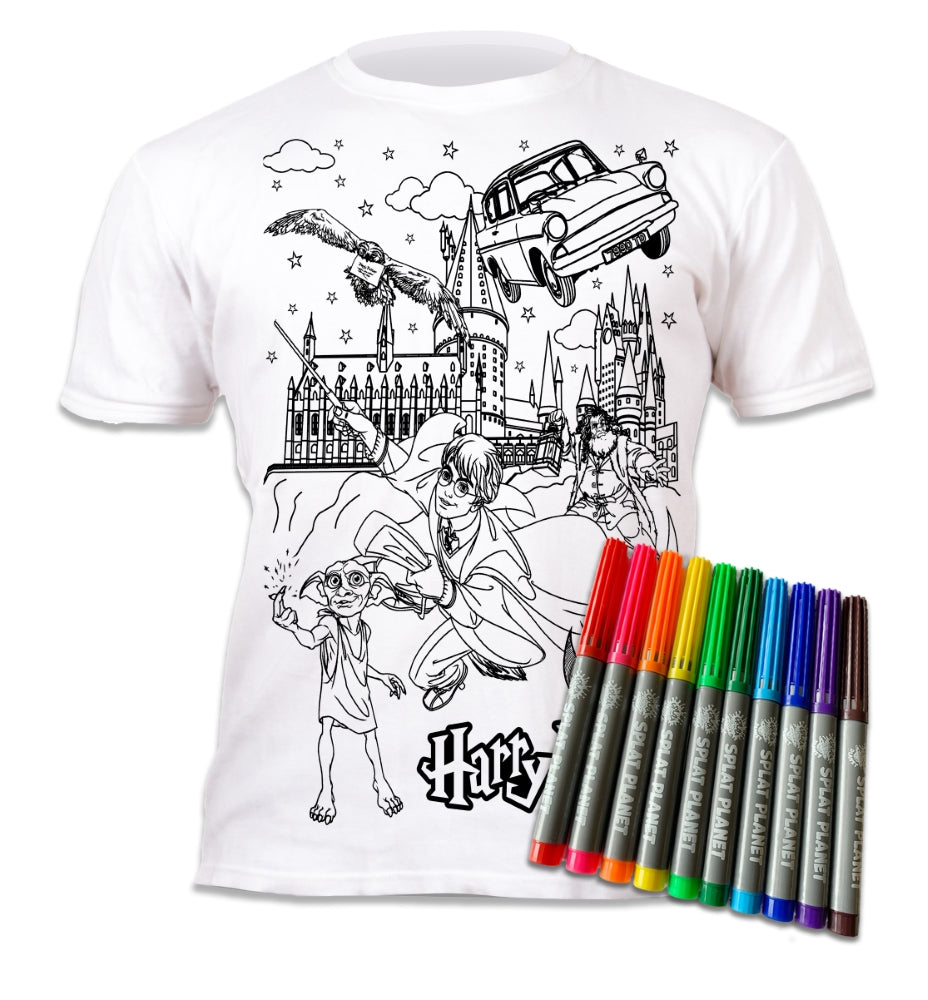 Splat Planet marskineliai su flomasteriais Harry Potter