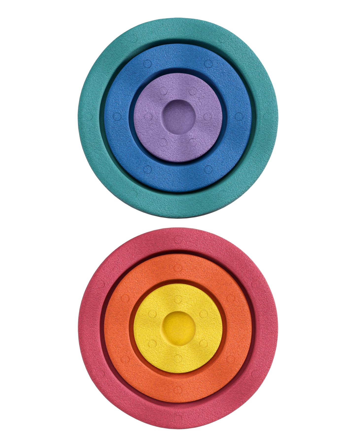 Stapelstein Inside Rainbow classic stacked inside