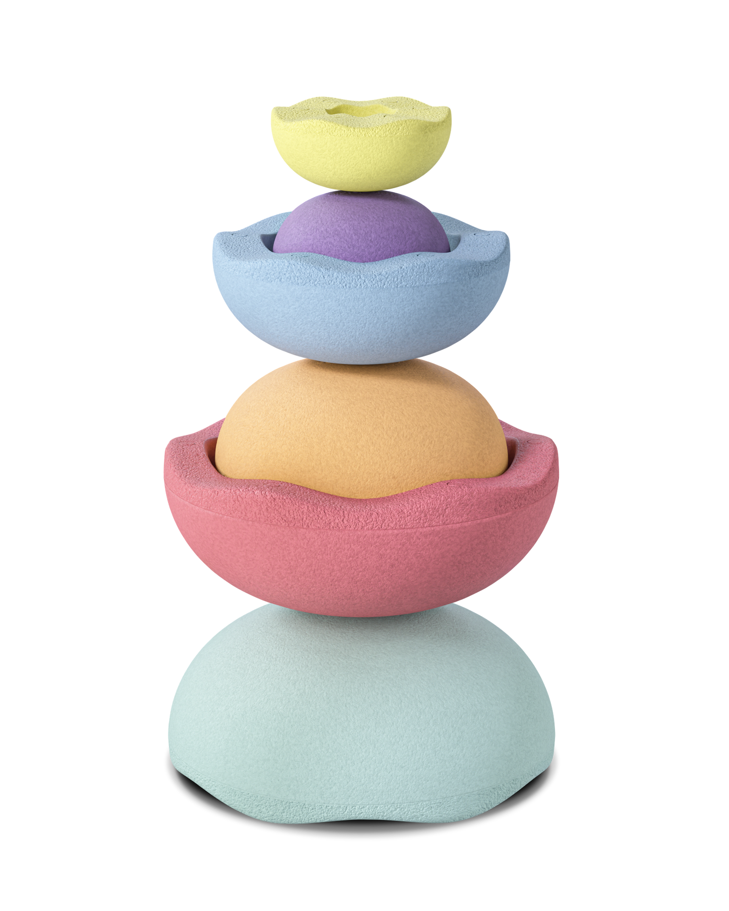 Stapelstein Inside Rainbow pastel builted