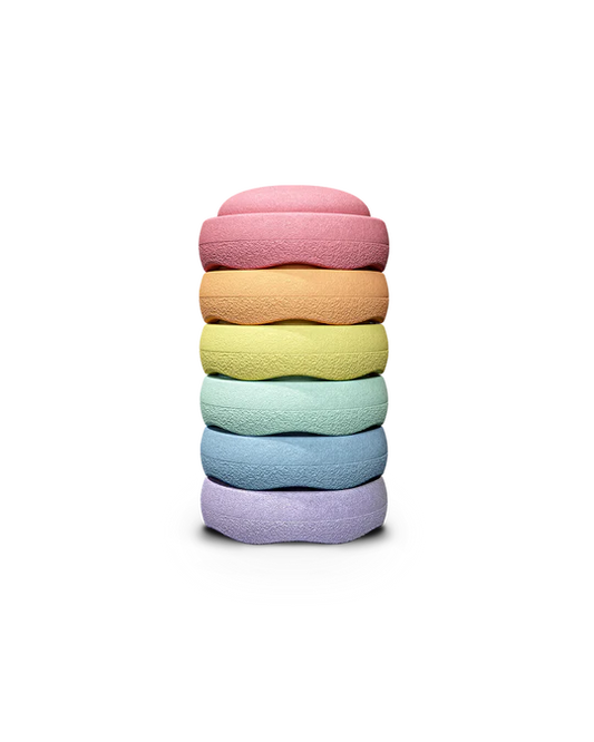 Stapelstein Mini Rainbow pastel rinkinys