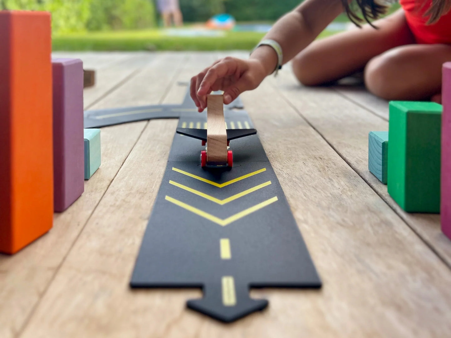 WayToPlay Airport Runaway automobiliu ir lektuvu trasa vaikams lavinamieji zaislai interaktyvus zaislai zaidiams namie