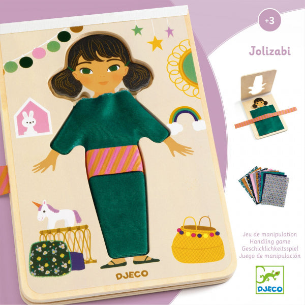 edukacinis zaidimas Djeco Aprangos Lavinamieji zaislai sample set