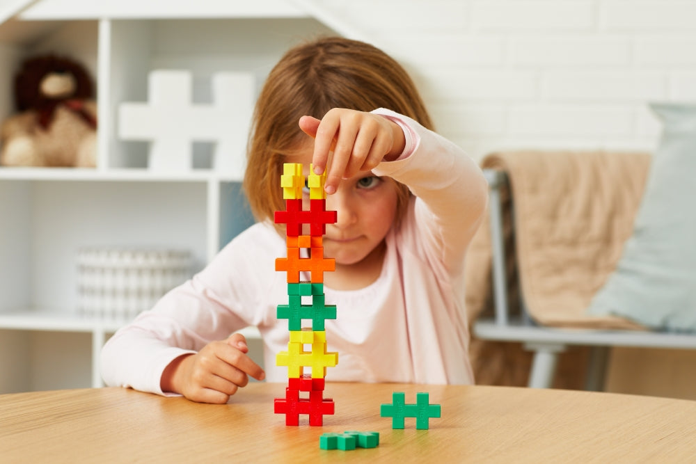 plus plus konstruktorius dideliu detaliu rinkinys 130 edukaciniai zaislai lavinamieji kid building