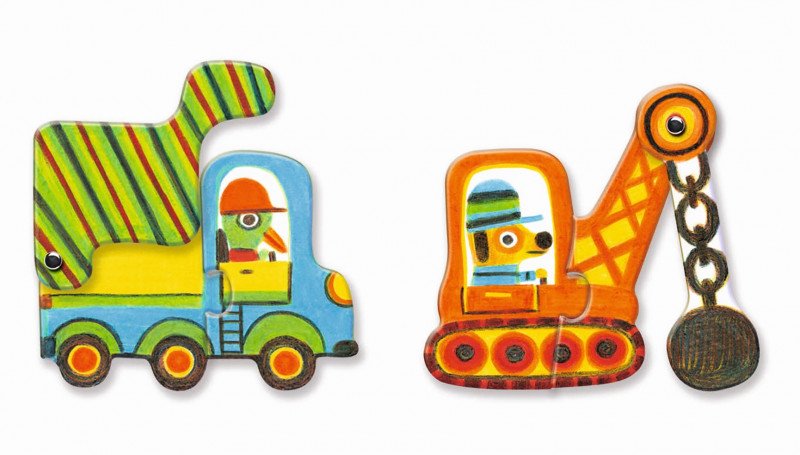 Djeco Automobiliai lavinamosios deliones vaikams cars