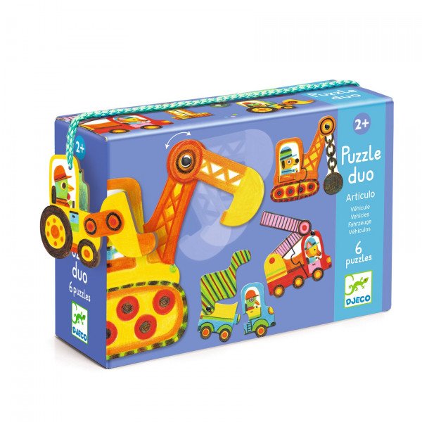 Djeco Automobiliai lavinamosios deliones vaikams packed