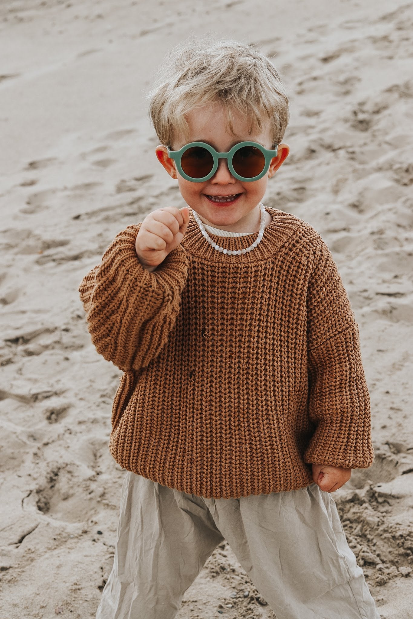 Grech&co vaikiski akiniai nuo saules vaikams ir kudikiams Fern kid Beach