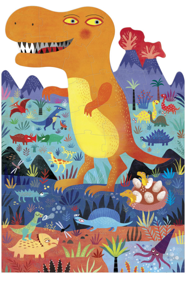 Londji Dinozauras TRex deliones vaikams Lavinamieji zaislai dinozauras delione