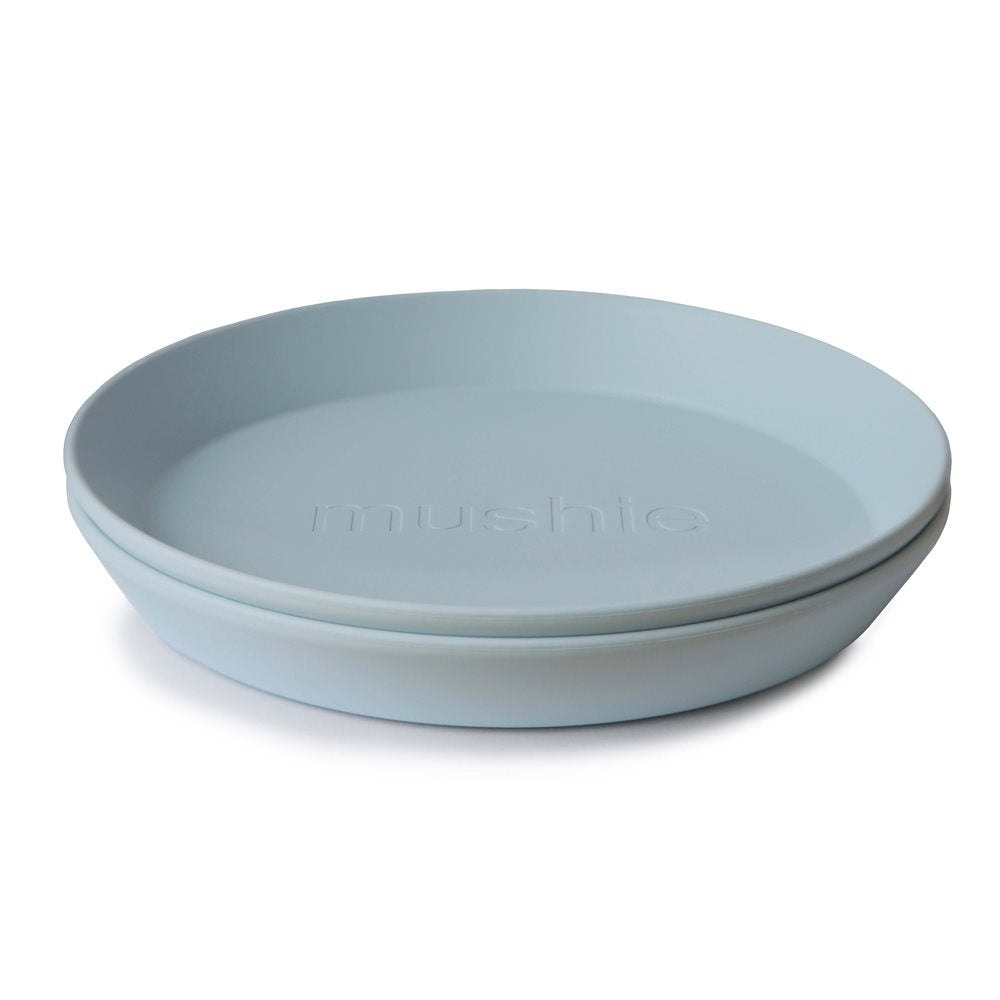 Mushie Lekstutes Powder Blue rinkinys vaikiski indai vaikiski irankiai