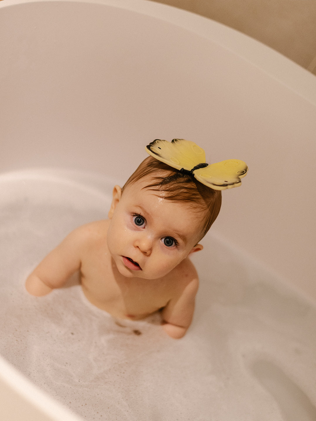 Oli&Carol Naturalus kramtukas Katia Butterfly Drugelis Bath