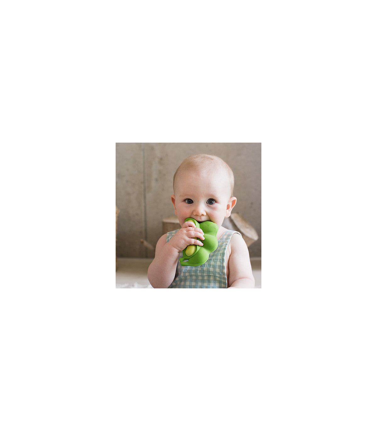 Oli&Carol Naturalus kramtukas Keiko The Edamame Zirnis Baby