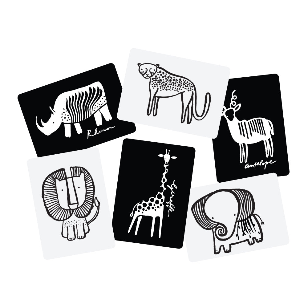 WG Art lavinamosios korteles kudikiams Safari lavinamosios korteles full set