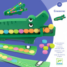 Įkelti vaizdą į galerijos rodinį, Djeco edukacinis medinis žaidimas Crococroc
