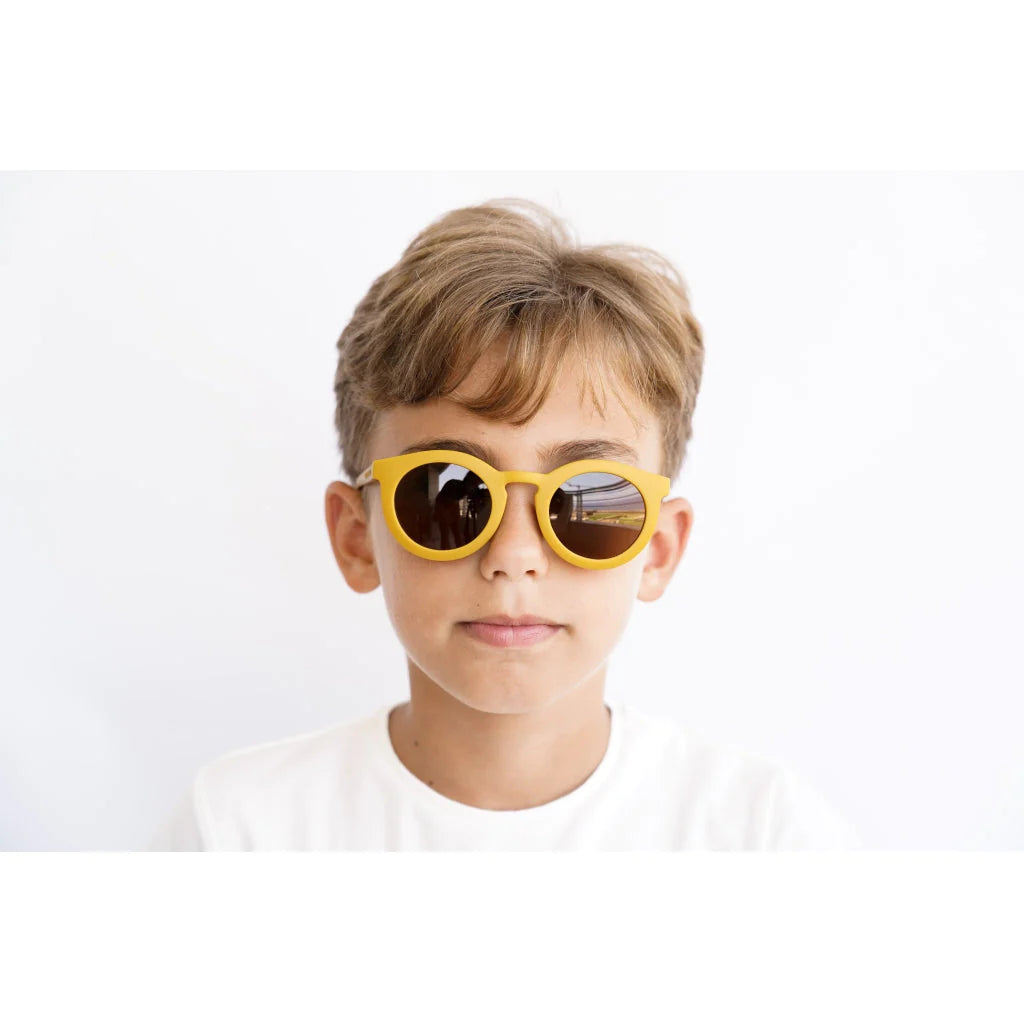 Grech&Co vaikiški akiniai nuo saulės Wheat lankstūs