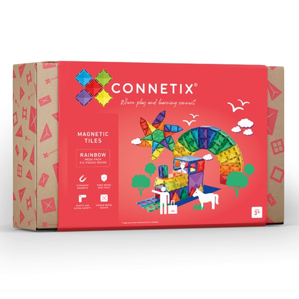 Connetix 212 daliu magnetinis konstruktorius - Mega pack Lavinamieji Zaislai