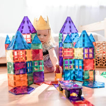 Įkelti vaizdą į galerijos rodinį, Connetix 212 daliu magnetinis konstruktorius - Mega pack Lavinamieji Zaislai Playing building castle
