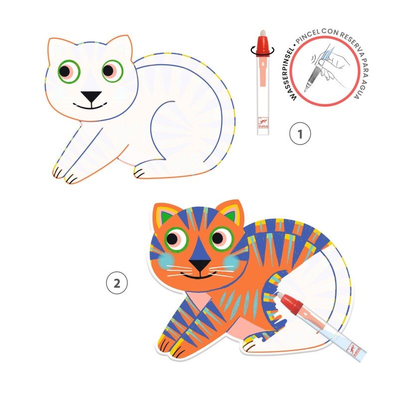 Djeco veikla maziesiems piesimas