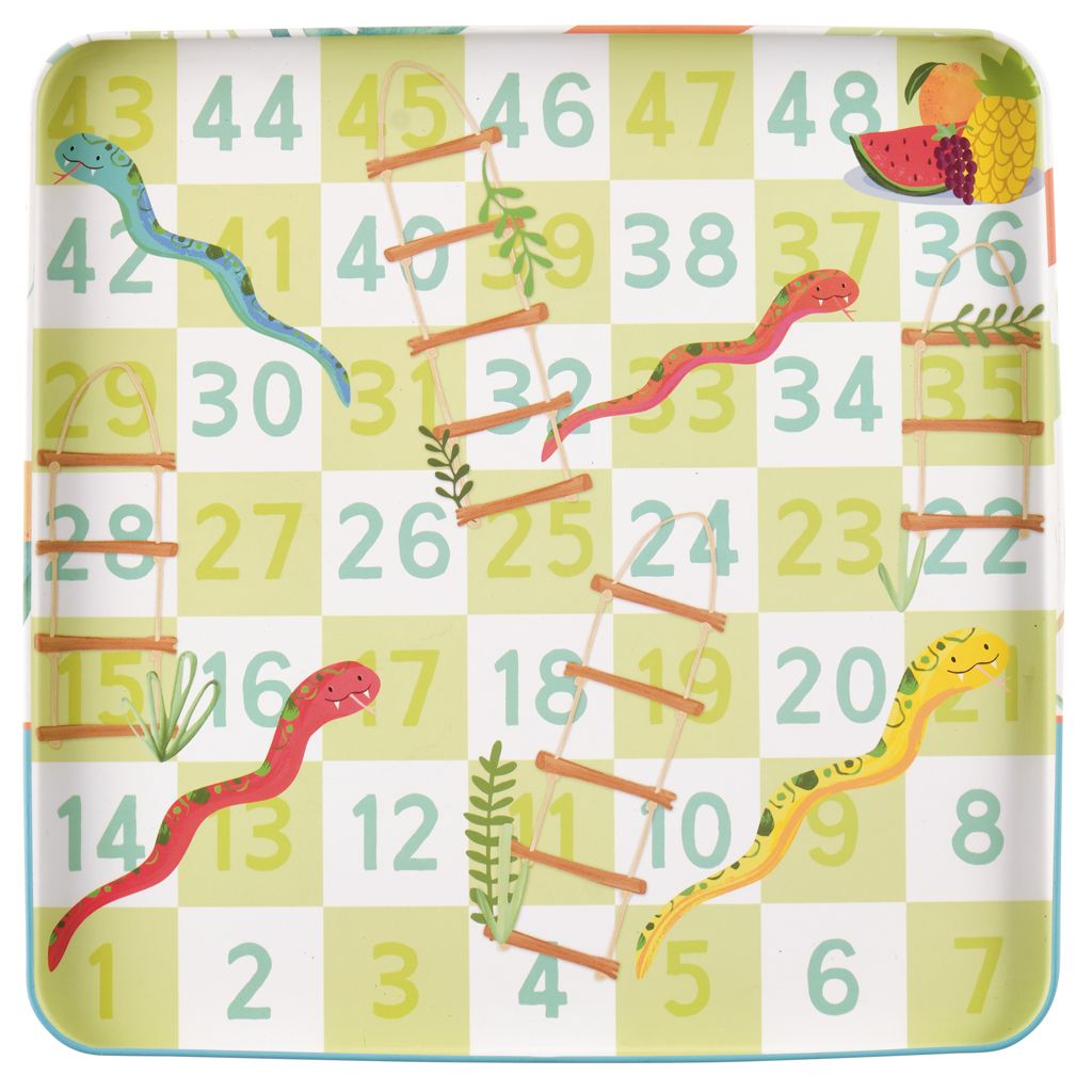 Floss&Rock Dziungles  Magnetinis zaidimas 4 in 1 edukaciniai zaislai lavinamieji zaislai snake game