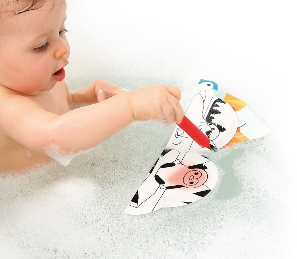 LUDI Antarktida vonios zaislai kid playing in bath