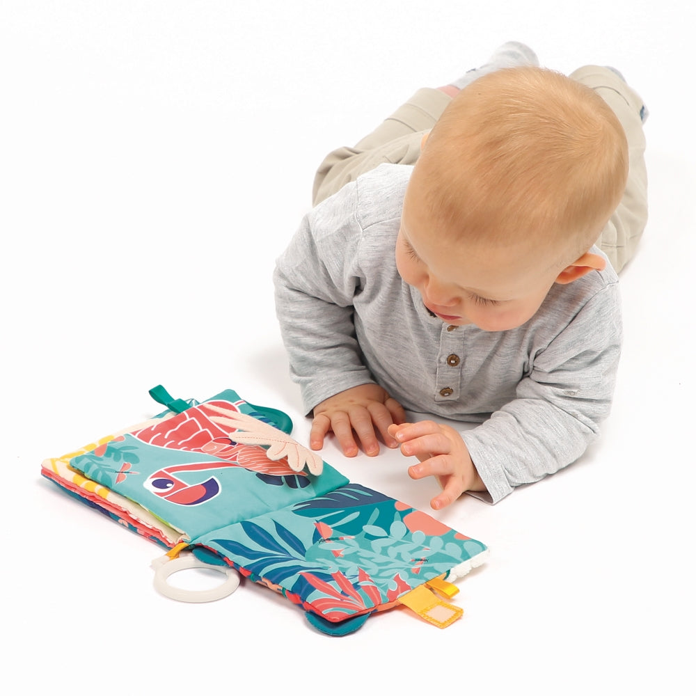 LUDI Dziungles medziagine minksta knygute kudikiui kid playing lavinamieji zaislai