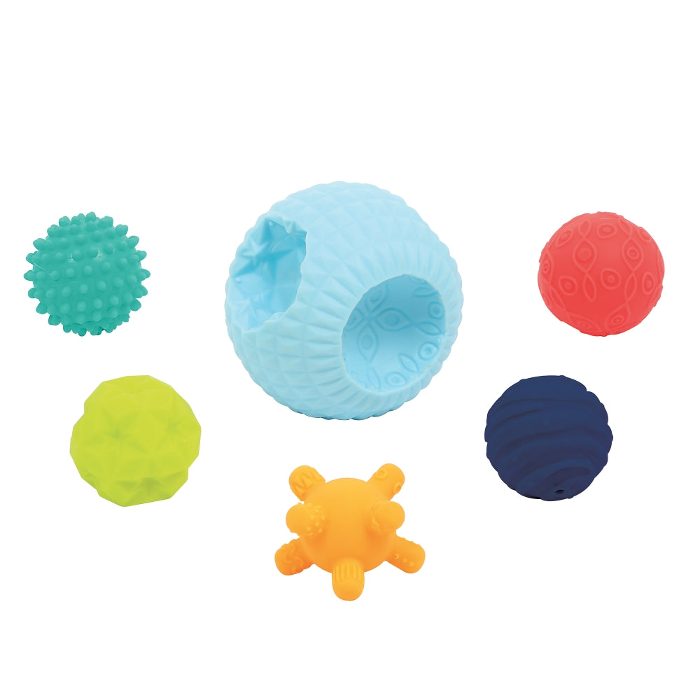 LUDI Kamuoliukas 3D delione Sensorinis zaislas smulkiajai motorikai lavinti full set