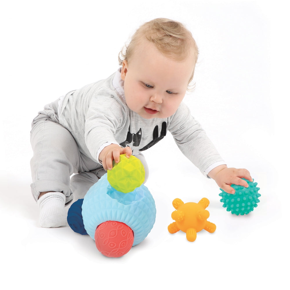 LUDI Kamuoliukas 3D delione Sensorinis zaislas smulkiajai motorikai lavinti kid playing sensoriniai zaislai