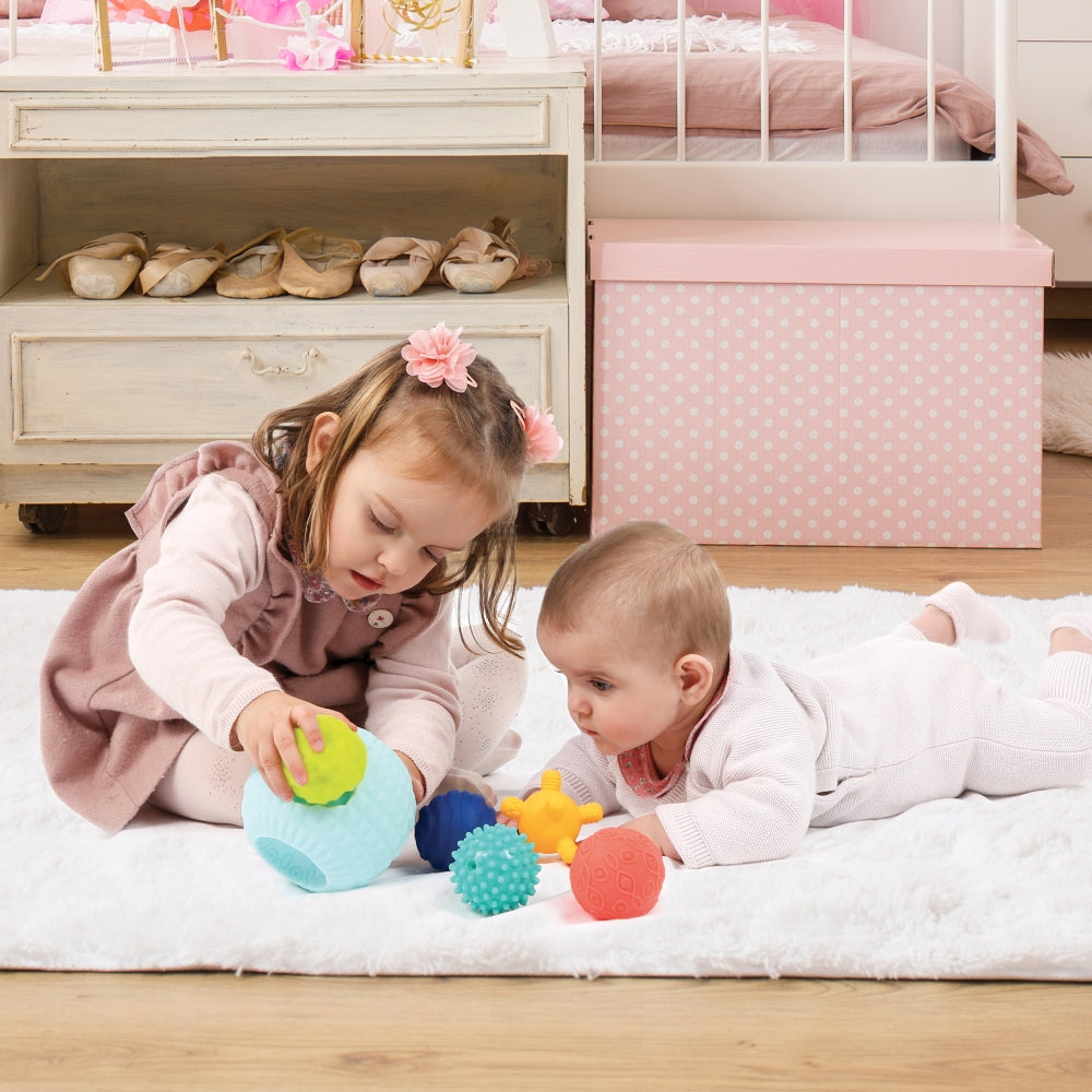 LUDI Kamuoliukas 3D delione Sensorinis zaislas smulkiajai motorikai lavinti kids palying sensoriniai zaislai