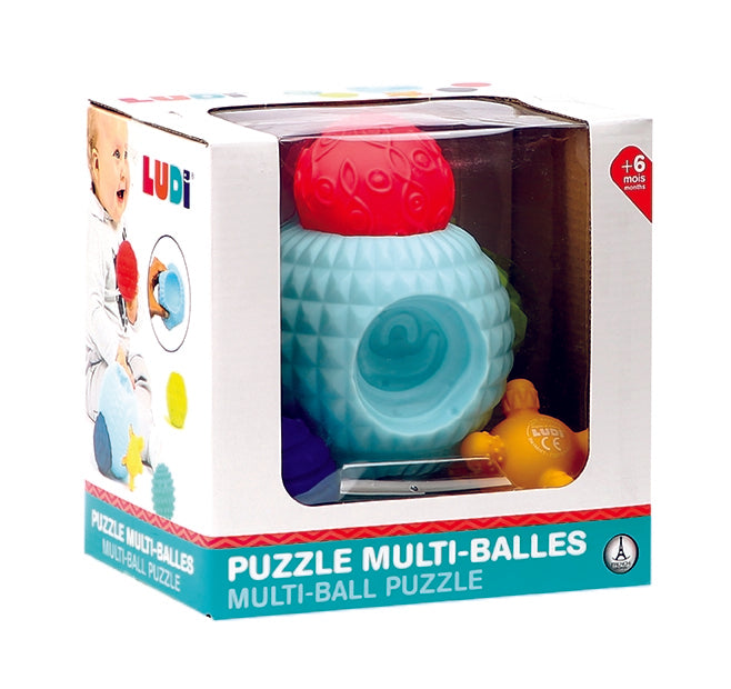 LUDI Kamuoliukas 3D delione Sensorinis zaislas smulkiajai motorikai lavinti packed sensoriniai zaislai