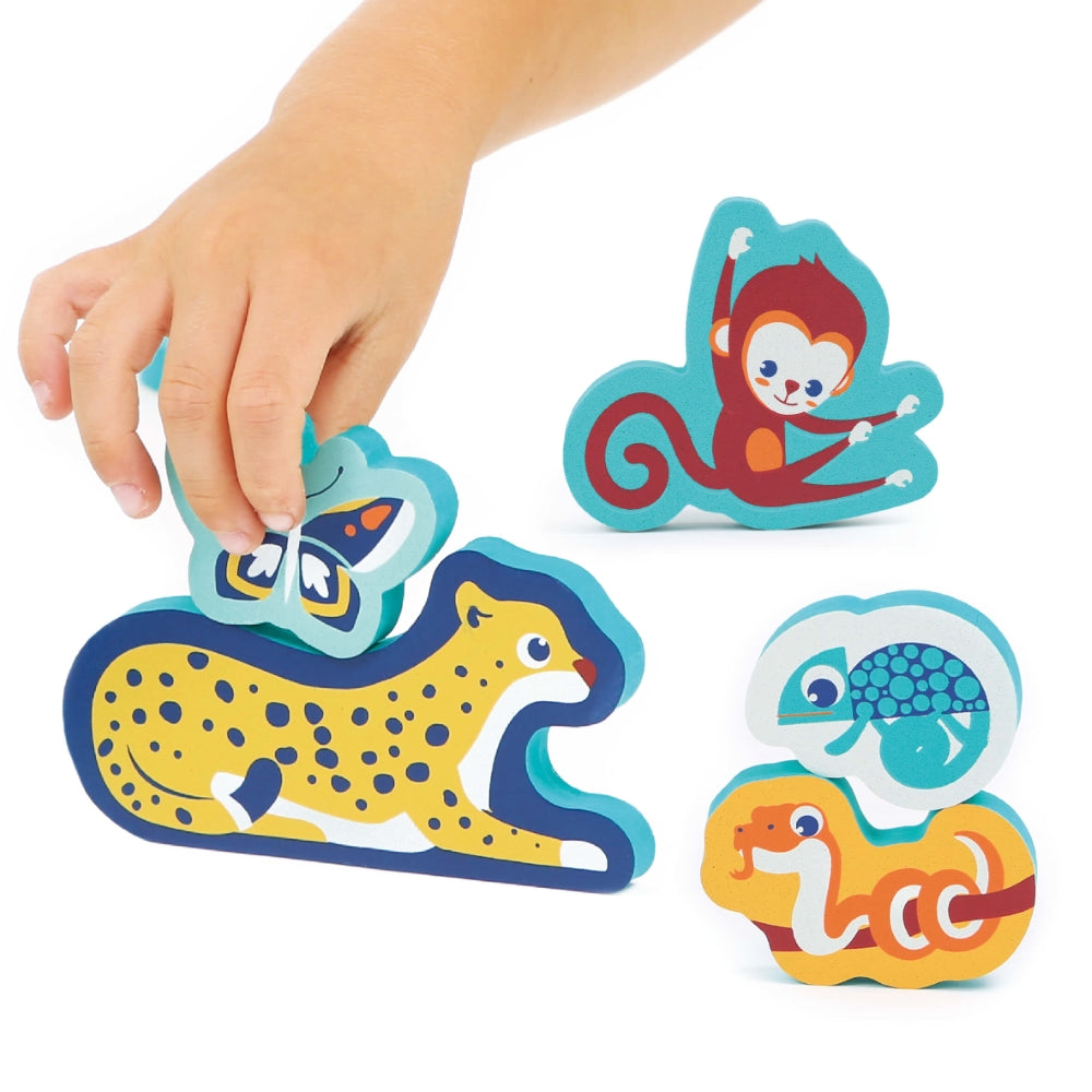 LUDI Safari delione pagal formas – lavinamoji delione maziesiems kid playing deliones maziems vaikams