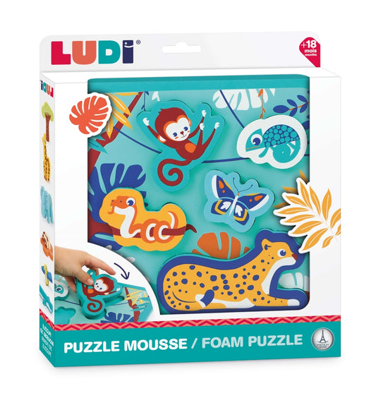 LUDI Safari delione pagal formas – lavinamoji delione maziesiems packed deliones maziems vaikams